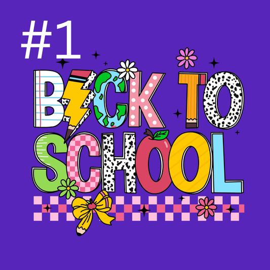 1 Back To School